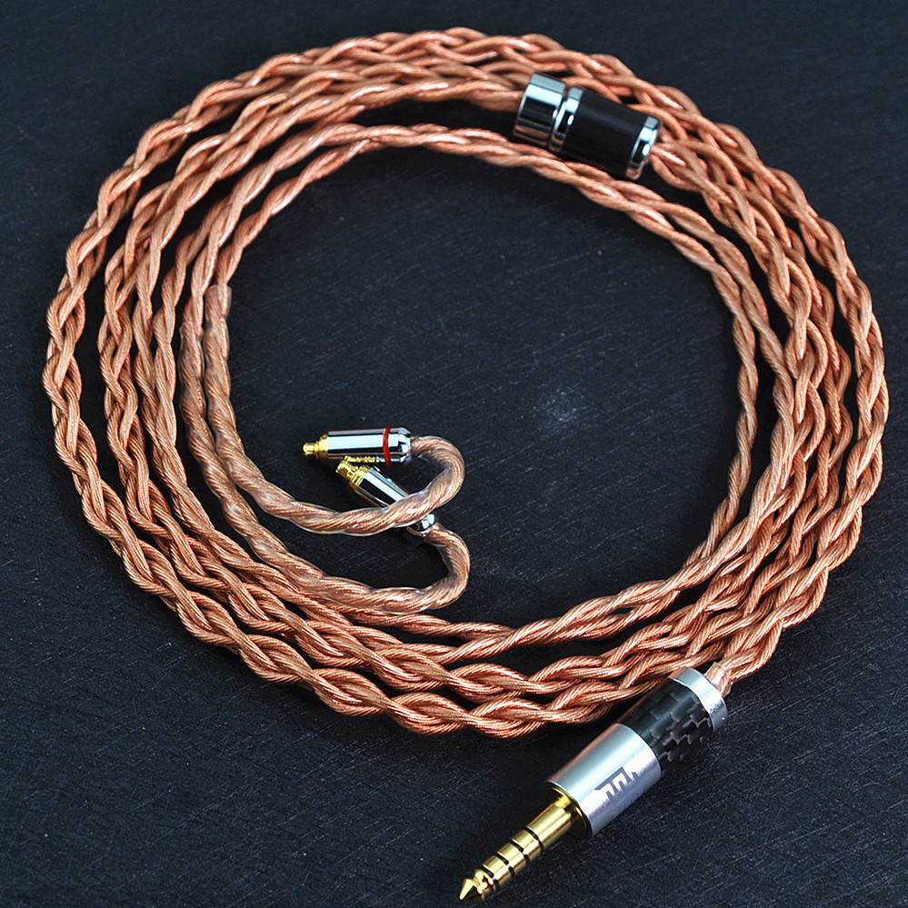 Balanced Headphone Cable 4.4Mm Mmcx - 4-Core 6N OCC Headphone Cable MMCX