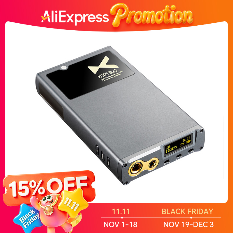 Headphone Amplifier Portable Dac Usb - XDUOO XD05 BAL2 Portable DAC &