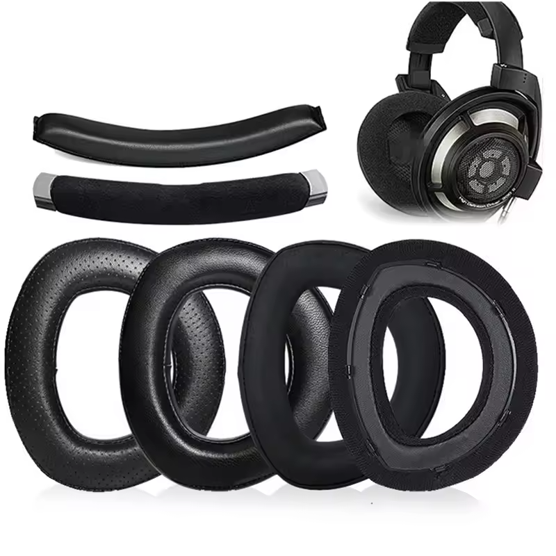 Headphone Replacement Ear Pads Memory Foam - Lambskin Replacement Earpads for Sennheiser HD800/HD800S