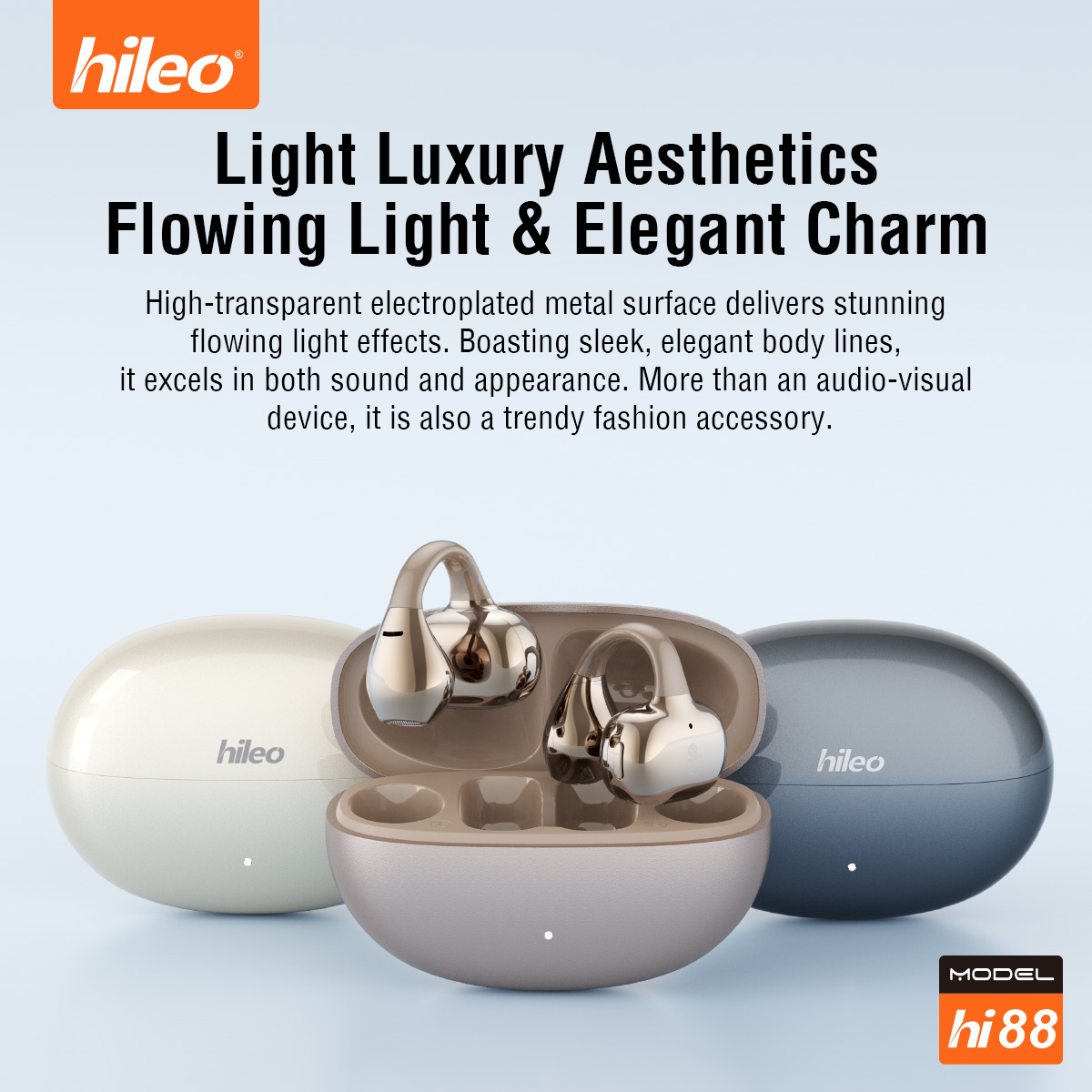 Active Noise Cancelling Headphones Over Ear - Hi88 AI Assistant ON-EAR Smart Translator