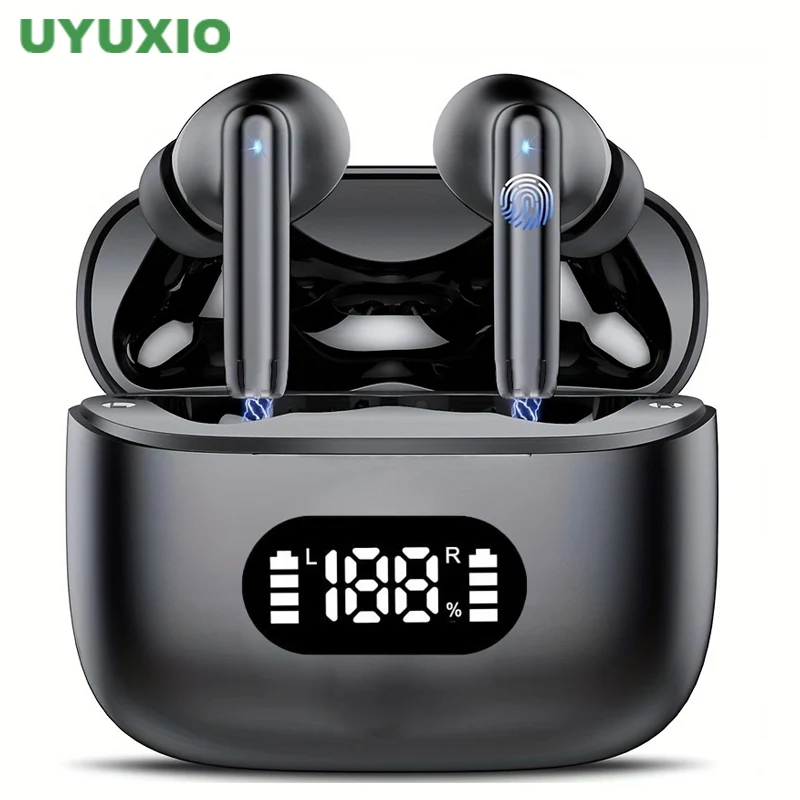 Noise Cancelling Earbuds Tws Transparency - UYUXIO Wireless Earphone 40dB Noise Cancelling