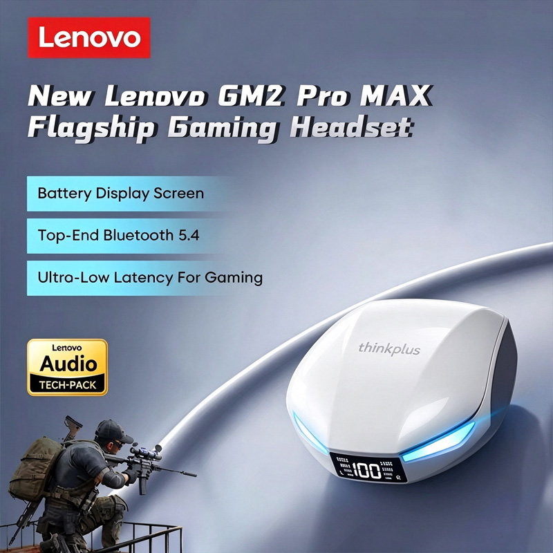 Wireless Earbuds Gaming Low Latency - Choice Lenovo XT53 Wireless Bluetooth Earphones