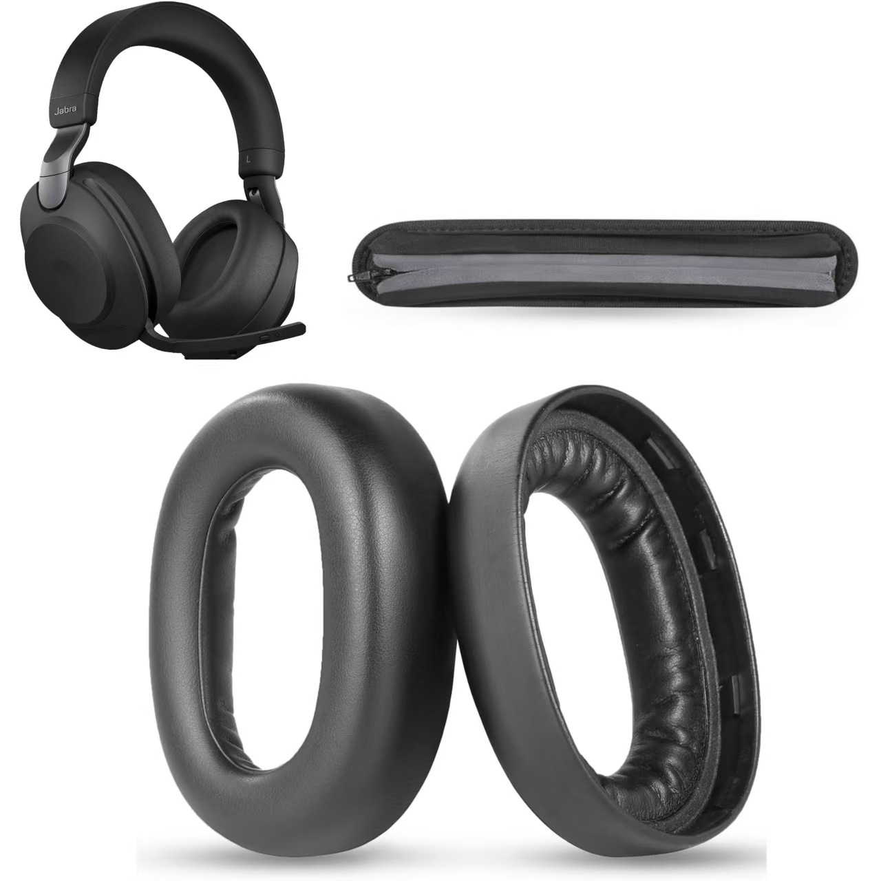 Headphone Replacement Ear Pads Memory Foam - Ear Pads for Jabra Evolve2 85
